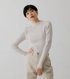 AZUL BY MOUSSY SNOWY HIGH NECK KNIT TOPS