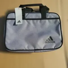 新品未使用、adidas ボストンバッグ グレー
