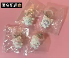 サンリオキャラクターズ　ふわふわスノー　キティ　マイメロ　クロミ　シナモン