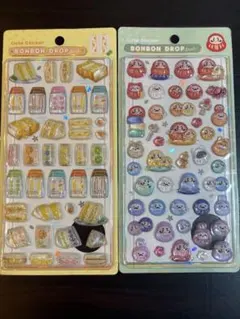 正規品 ボンボンドロップシール 和柄 新作 だるま たまごサンド サンドイッチ