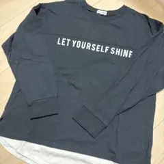 値下げ！ブランシェス　ロンT 長袖Tシャツ　レイヤード風ロンT 150