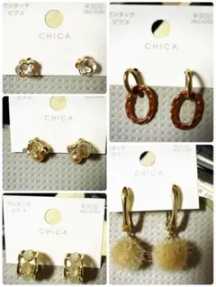 3coins ピアス　新品未使用