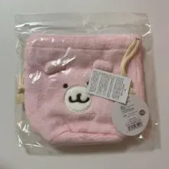 ちいかわ くまさんポシェット フェイス巾着