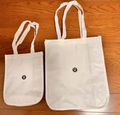 Lululemon ホワイトトートバッグ2点セットのサムネイル