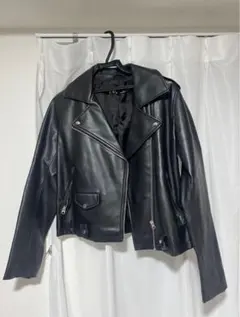 ZARA 黒 ライダースジャケット