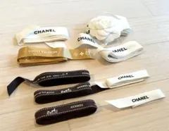 CHANEL シャネル カメリア リボン付き 4点セット - メルカリ