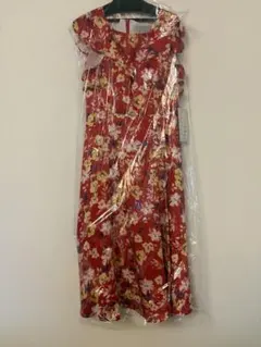 Ginza Couture フラワープリントマキシドレス - メルカリ