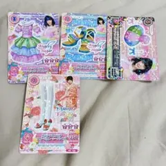 アイカツカード AKB48 ぱるる コラボ 4枚セット