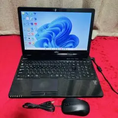 S446 富士通ノートパソコン i7高速SSDサクサクWindows11オフィス