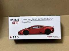 MINI GT 1/64 ランボルギーニ ウラカン EVO ロッソマーズ 115