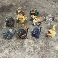 BANDAI　ゴジラソフビドール ゴジラ　コンプ 全10体セット