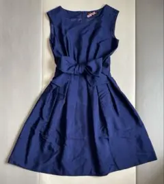 STRAWBERRY FIELDS ドレス／ネイビー