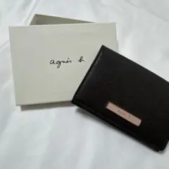 【〜8/22出品】agnès b. ベージュ 名刺入れ 箱付き 楽天市場】アニエスベー カードケース 名刺入れ レディース