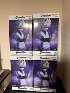 HUNTER×HUNTERキルアGrandistaフィギュア4個まとめ売り