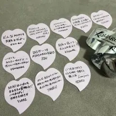 （写真のものをお送りします）INI　落下物　セット