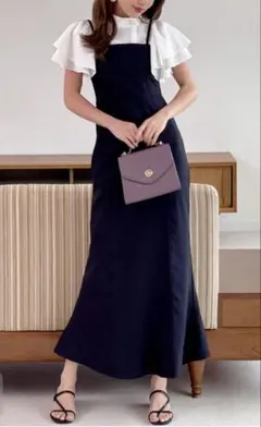 《GRL》ダブルフリルスリーブハイネックブラウス[al151]