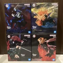 鬼滅の刃　我妻善逸　獪岳　煉獄杏寿郎　竈門炭治郎　フィギュア4点まとめ売り