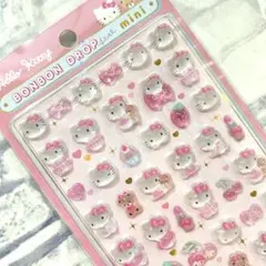 【国内正規品】 サンリオ ボンボンドロップシール ミニ ハローキティ ピンク