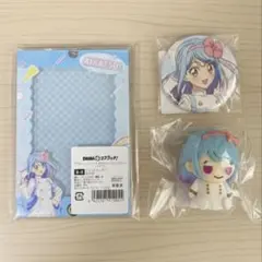 アイカツ！ 湊みお チケットホルダー フィギュア 缶バッジ dmm スクラッチ