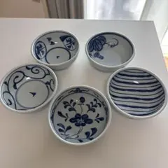和食器 小鉢 5点セット 花柄 陶器 盛り皿