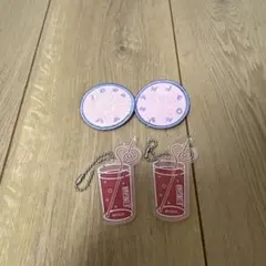 ジョンハン セブチ カフェ ワッペン キーホルダー アクリル アクスタ