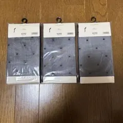 (新品未使用)GUシースルードットガラタイツ M-L 3足セット