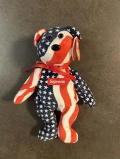 ○【新品】Supreme ty Beanie Baby Flag クマぬいぐるみ - メルカリ