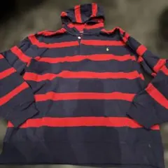 Polo by Ralph Lauren ジップパーカー 90s M相当　170 Polo by Ralph Lauren 90s ジップパーカー 170 - メルカリ