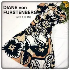 ＊ダイアン・フォン・ファステンバーグ＊ラップワンピース　半袖　Aライン　リボン
