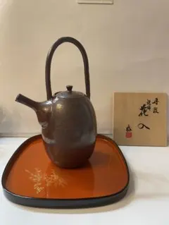 市野雅利作　丹波焼　白　花入　共箱　共布　花瓶 市野雅利作 丹波焼 白 花入 共箱 共布 花瓶 - メルカリ