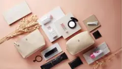 エミレーツ航空ビジネスクラス ブルガリポーチ&ブルガリ美容/香水セット