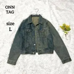 ヴィンテージ デニムジャケット メンズ 綿100% カジュアル 90s 古着