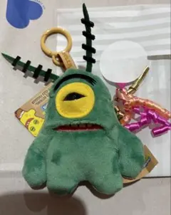 FUGGLER ファグラー　スポンジボブ　キーリング　ぬいぐるみ　プランクトン