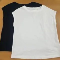 無印良品　カットソー2枚　M
