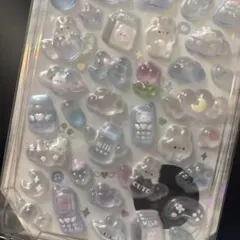 《正規品》ボンボンドロップシール シャーベット／みずいろボンボン