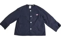 DANTON｜コットン カラーレスショートジャケット34