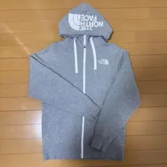 ノースフェイス　ジップパーカーミックスグレーSサイズ