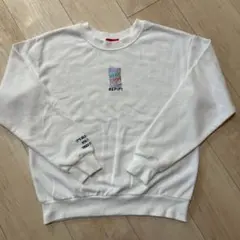 REPIPI トレーナー 白S(150〜160)