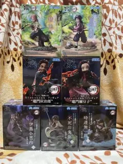 新品・未開封　鬼滅の刃　XrossLink フィギュア 7体まとめ売り