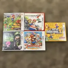 3DSマリオシリーズゲームまとめ売り