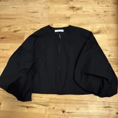 バルーンスリーブブルゾン　ナチュラルビューティーベーシック