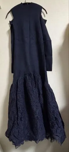 週末限定価格EIMY ISTOIRE カットアウトレースコンビニットワンピース