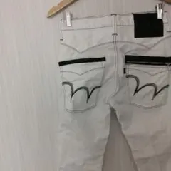 EDWIN　エドウィン　ホワイトデニム　アンクルパンツ　KS0025