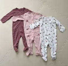 ネクスト Next 6-9ヶ月 75センチ前後 ロンパース 足付 女の子 ベビー