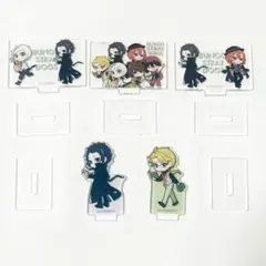 文豪ストレイドッグス　トレーディング　アクリルミニスタンド　5点セット