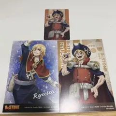 Dr.STONE 七海龍水 クリアカード ホワイマンといっしょ ポストカード