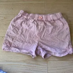 GU キッズショートパンツ ピンク 140cm