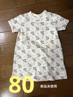 新品未使用❤︎ cottoli バースデイ　コトリ　ワンピース 80cm