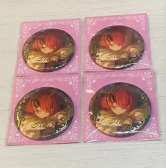 プロセカ はぴこれ 箔押し缶バッジ C 桃井愛莉 4点セット