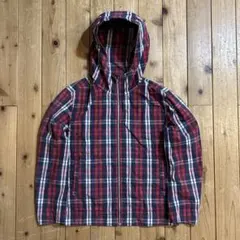 old uniqro チェック マウンテンパーカー
